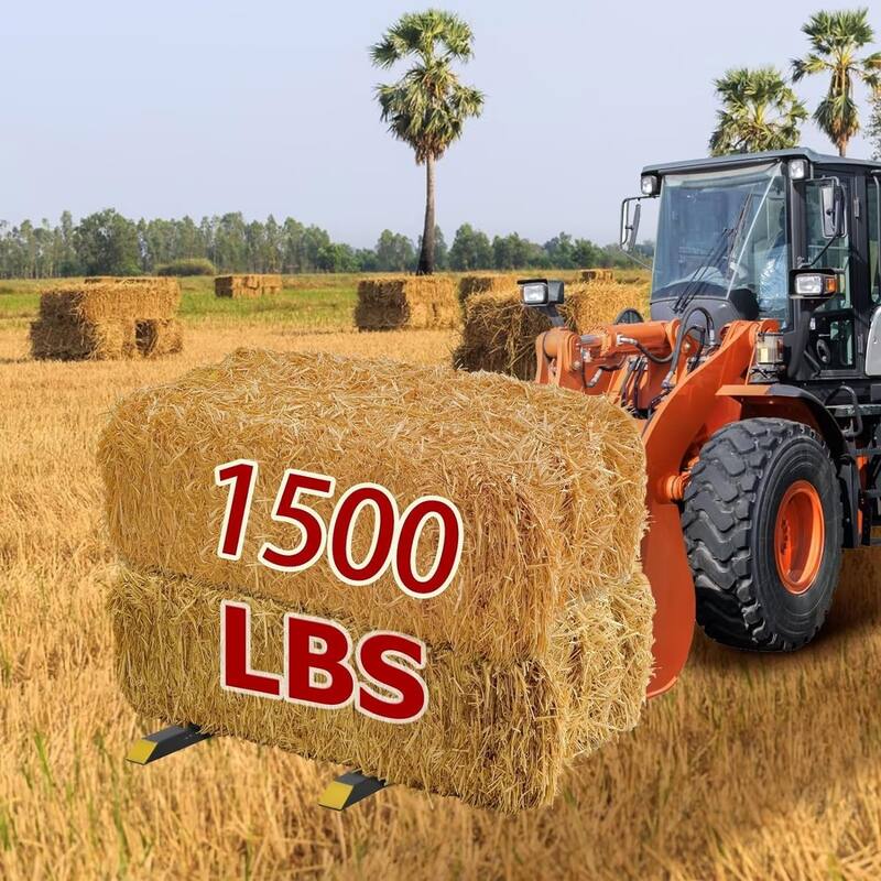 43"/60" Pallet Forks, Tractor Bucket Pallet Forks with Adjustable